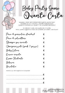 FREE PRINTABLE - Scarica gratis queste grafiche per #babyparty