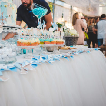 candy bar per bambini festa battesimo